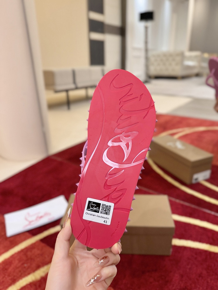 C*HRISTIAN L*BUBOUTIN SANDALS CLSS-008