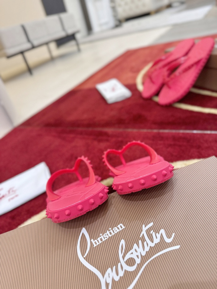 C*HRISTIAN L*BUBOUTIN SANDALS CLSS-013