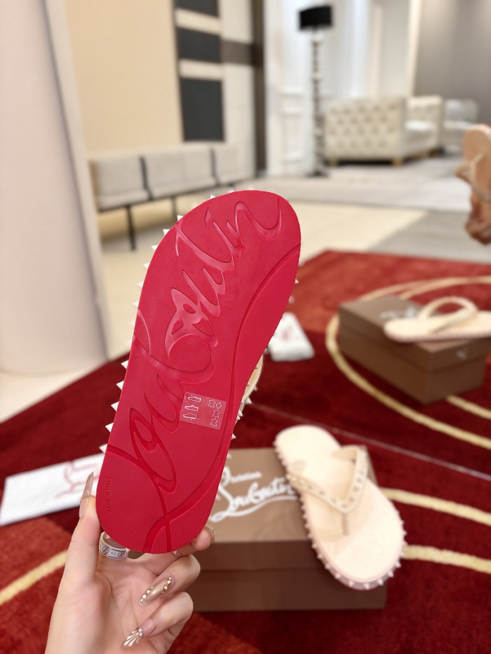 C*HRISTIAN L*BUBOUTIN SANDALS CLSS-010