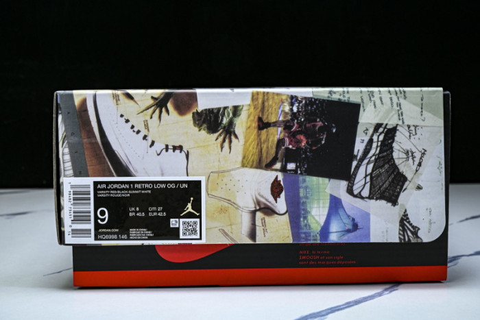 Air Jordan 1 Retro Low OG Summit White HQ6998-106