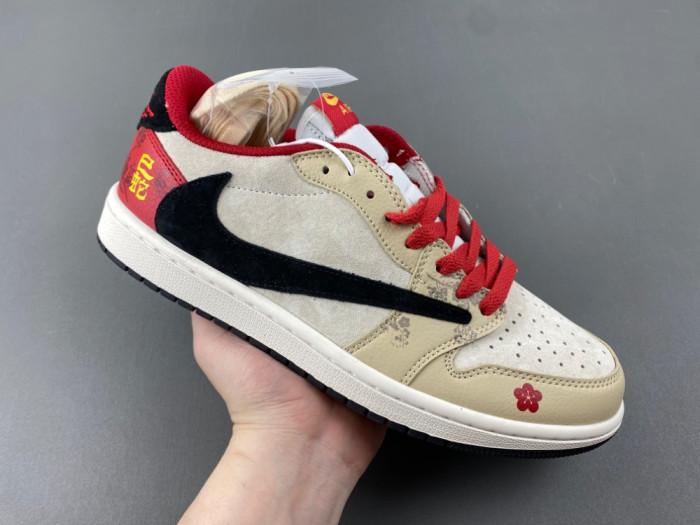 Travis Scott x Fragment Design x Air Jordan 1 Low DM7866-077