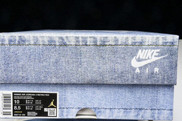 Air Jordan 4 Denim “Worn Blue” IB6716-100