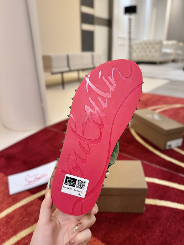 C*HRISTIAN L*BUBOUTIN SANDALS CLSS-007